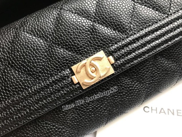 CHANEL女包 A80286 海外原單 進口顆粒壓花牛皮 香奈兒女錢包 chanel翻蓋長錢包 djc1264